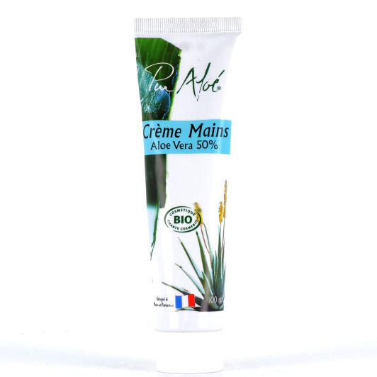 Crème mains 50% Aloe Vera Pur Aloé