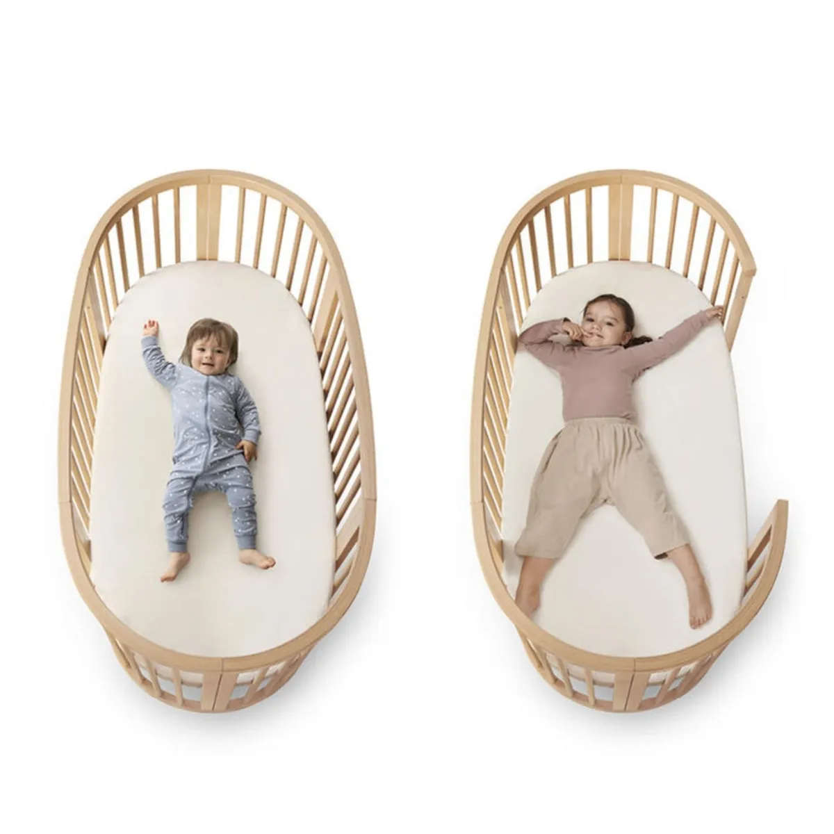 Stokke Ensemble Couchette Évolutive Sleepi™ V3 - Naturel, Blanc ou Gris