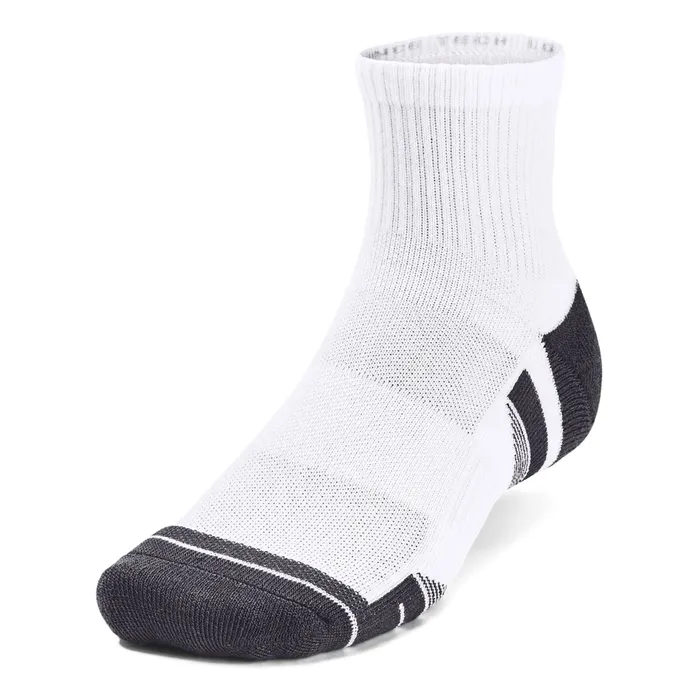 Under Armour Performance Tech Quarter Sokken Senior (3-pack)