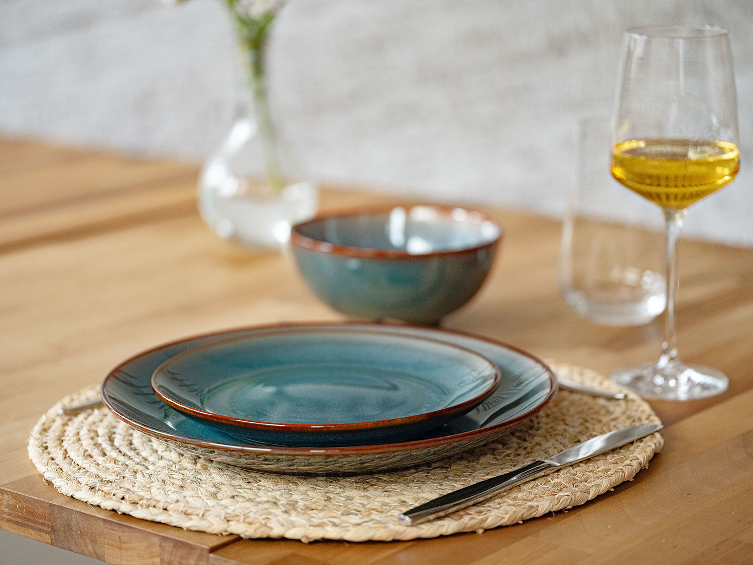 Keramik Geschirr-Set Grado, 18-teilig