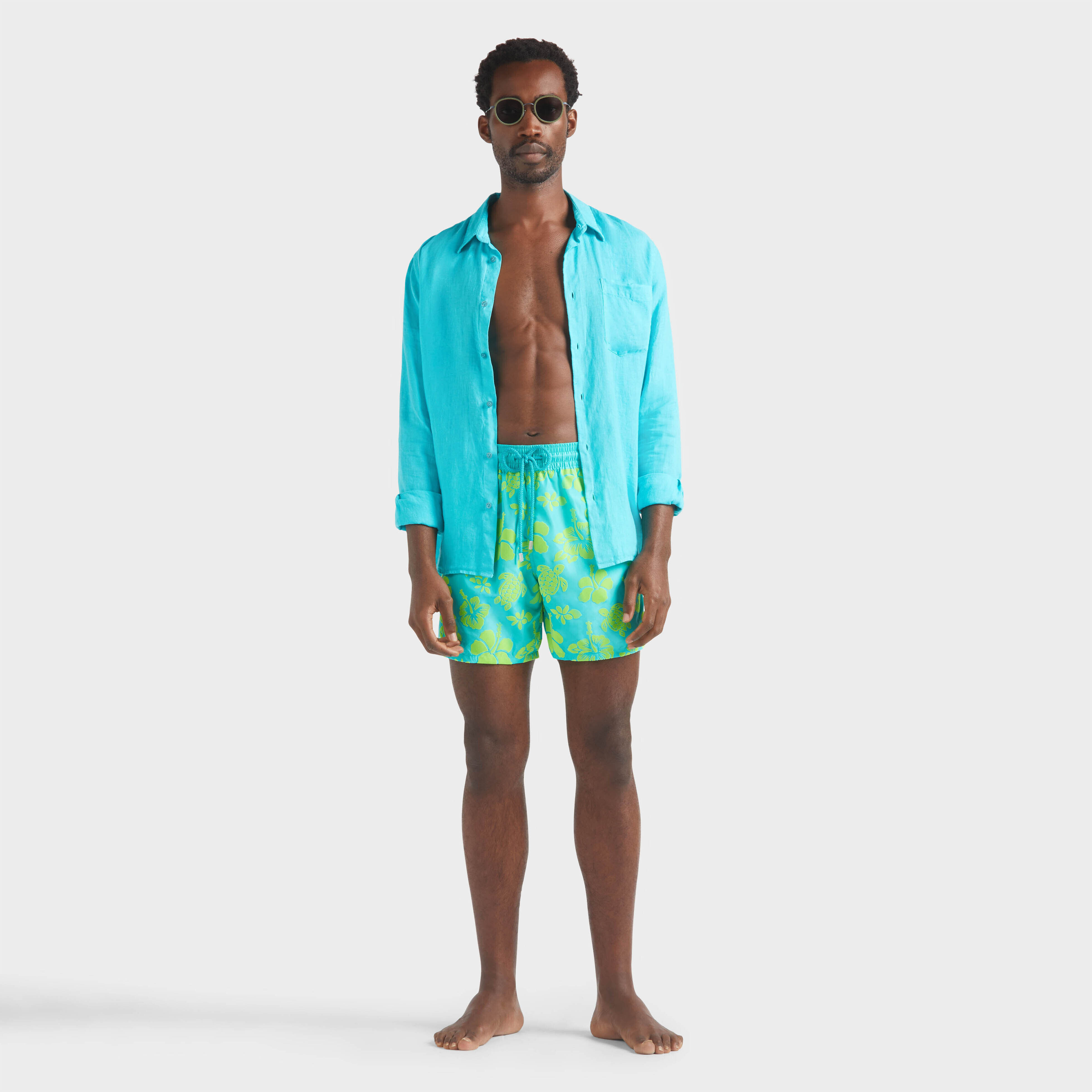 Look Tropical Turtle Homme | Maillots de Bain Homme Vilebrequin