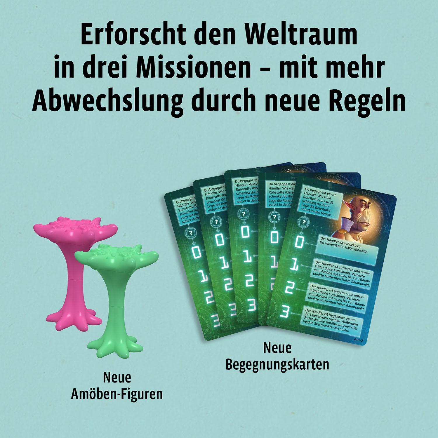 Spiele-Erweiterung CATAN-STERNENFAHRER - NEUE BEGEGNUNGEN in bunt