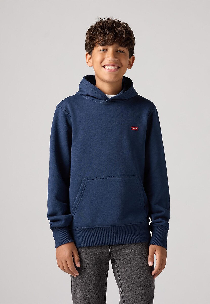 LEVI'S KIDS<br>Moletom com capuz em fleece escovado