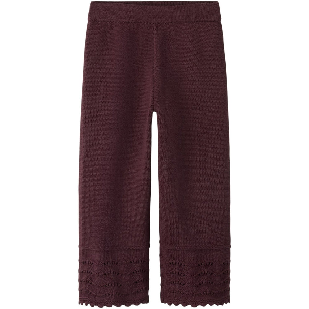Køb Lil'Atelier Catawba Grape Nmflola Strik Bukser Lil
