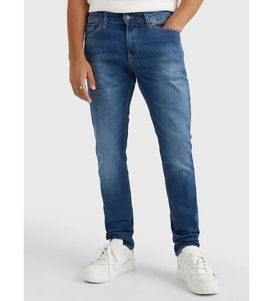 Calça jeans Tommy Jeans Scanton Slim Wmbs Azul