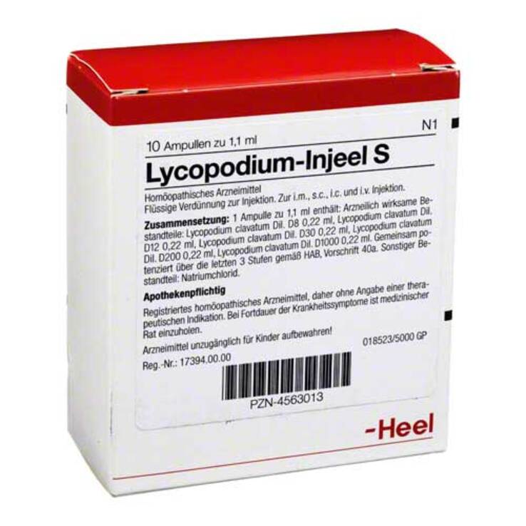 Lycopodium Injeel S Ampullen, 10 St