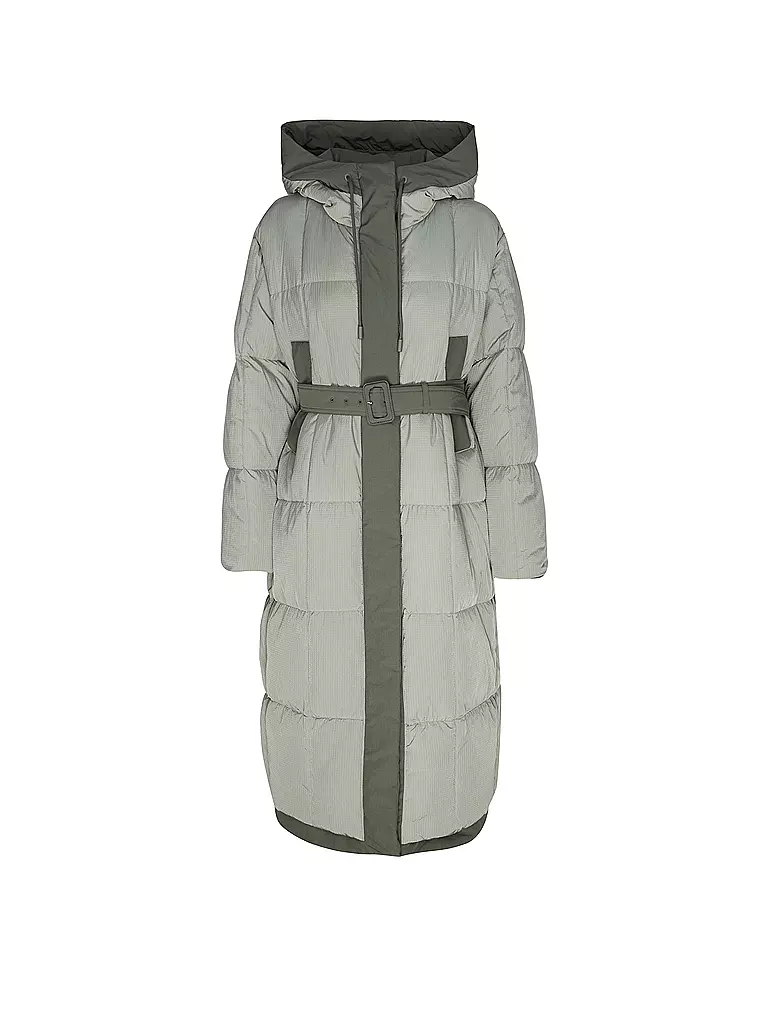 WEEKEND MAX MARA Daunensteppmantel USSITA grün