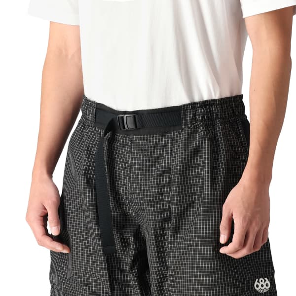 Pantalon snowboard 686 MENS 2.5L GHOST PANT BLACK GRID COLORBLOCK