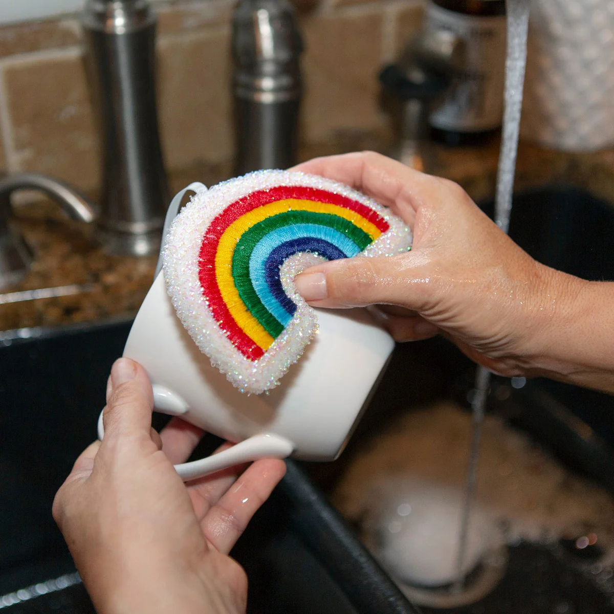 Kikkerland  Rainbow køkkensvampe - regnbue