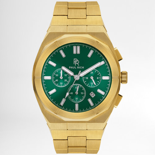 Montre Motorsport 45mm Green Gold Steel