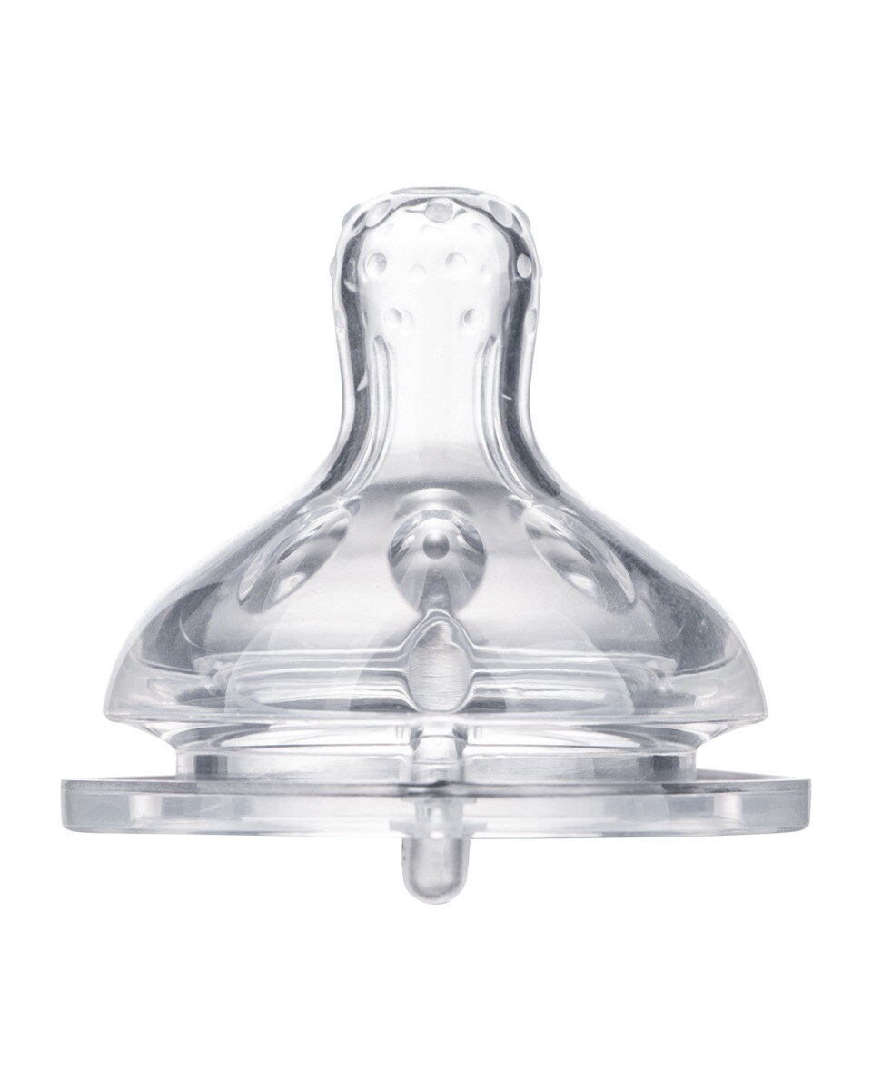 Kikkaboo Babyflasche Savanna 310ml Silikonsauger Größe L Anti-Kolik ab 6 Monaten rosa
