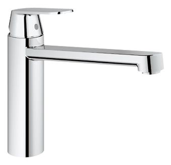 Grohe Eurosmart Cosmopolitan 1-gats keukenkraan m. medium uitloop RVS