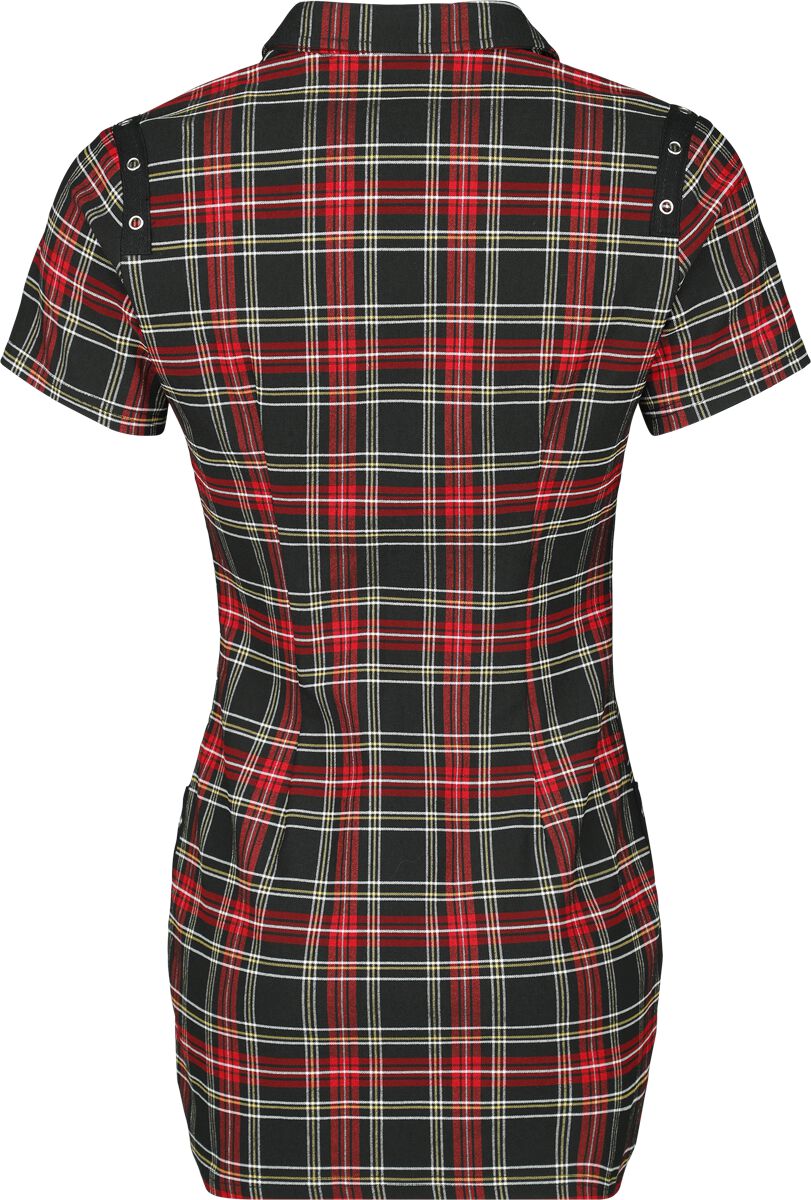 Fierce Fusion Check Dress | Banned Robe courte