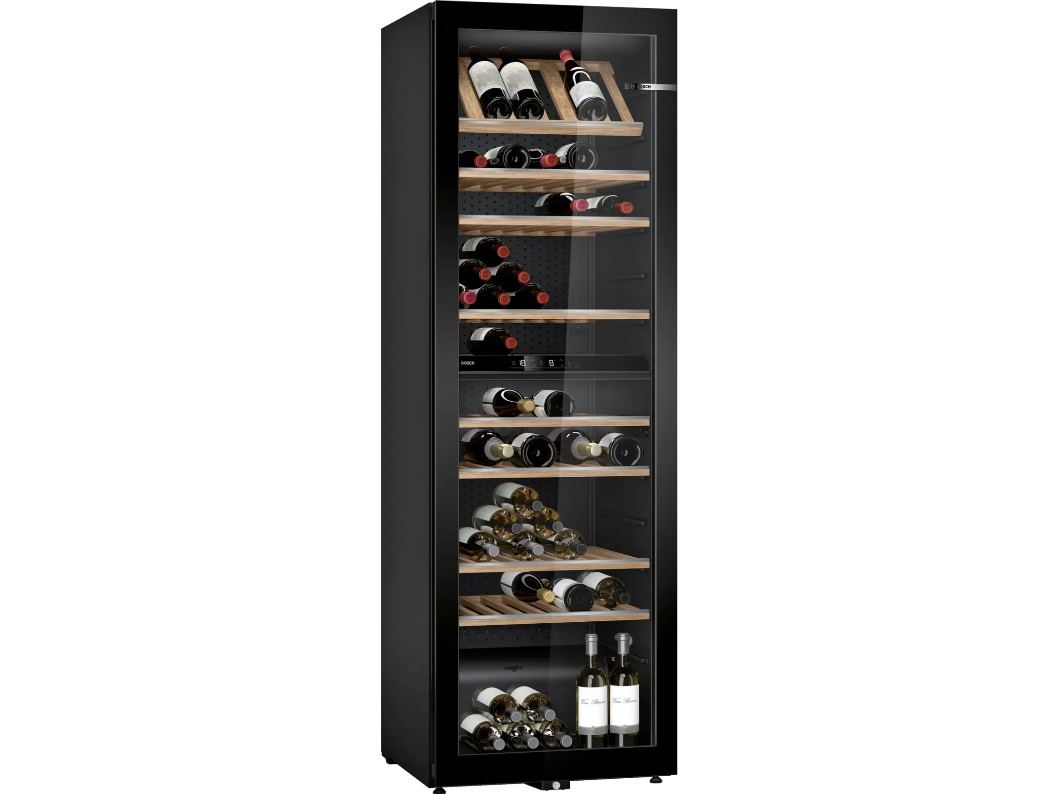 Bosch Serie | 6 KWK36ABGA - Vinkøler - bredde: 60 cm - dybde: 61 cm - højde: 186 cm - 370 liter - Klasse G