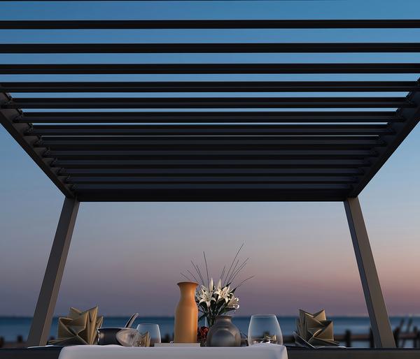 Weide Classic Pergola 3x5,3 Alu-Stahl, ca.