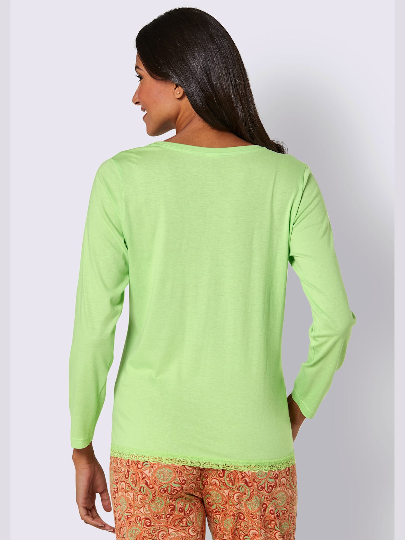 Pyjama-t-shirt jersey fin