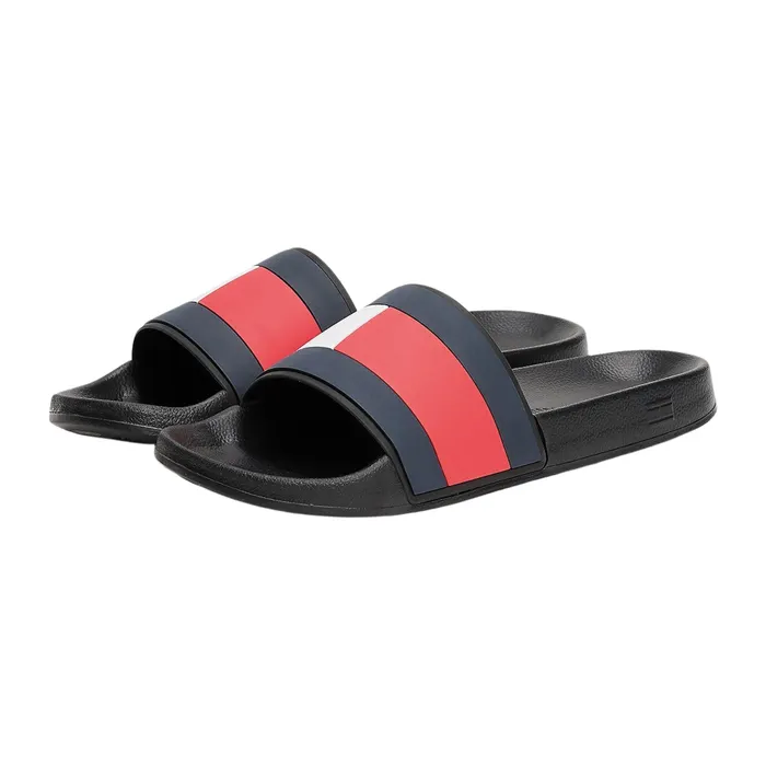 Tommy Hilfiger Flag Strap Pool Badslippers Heren