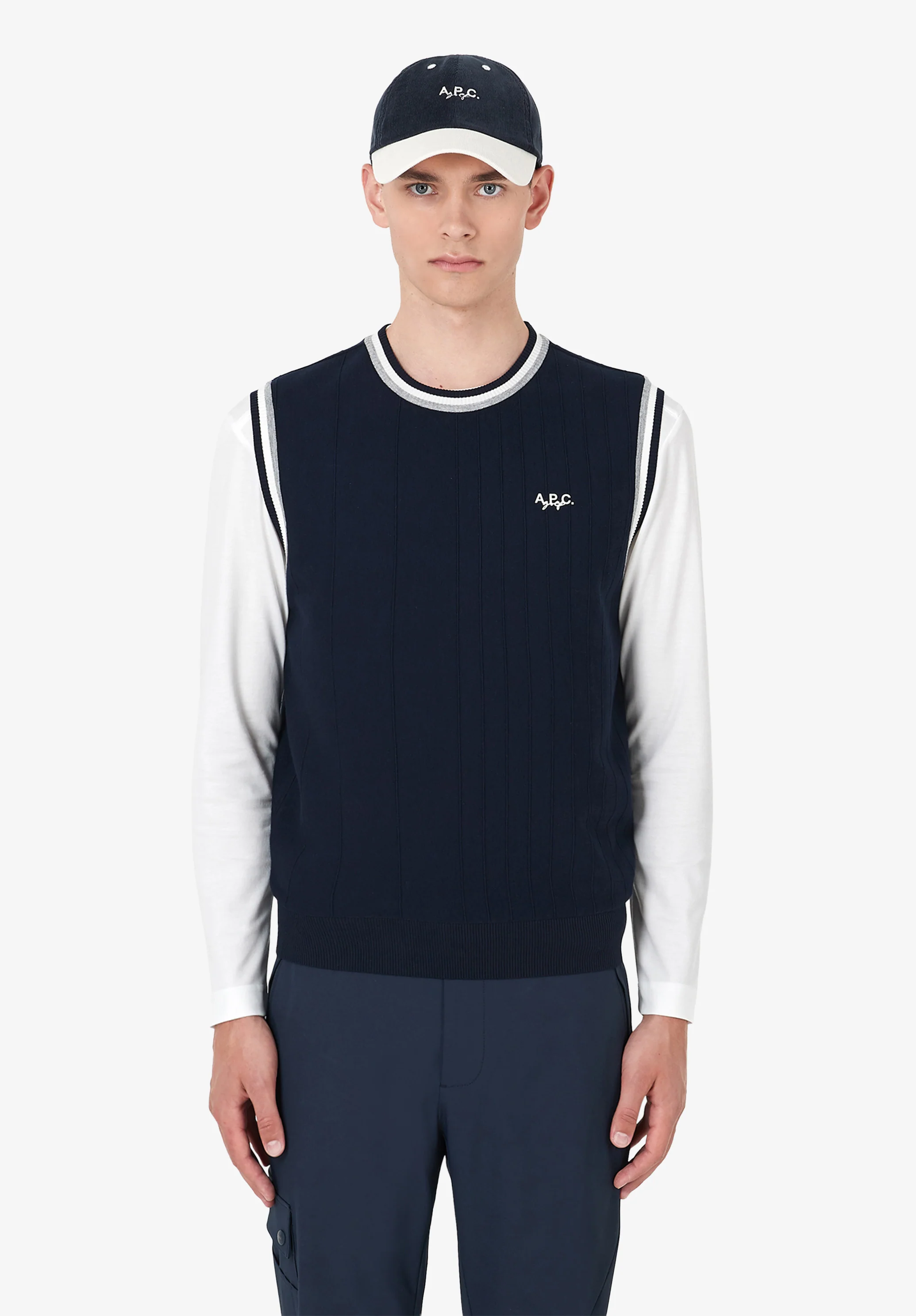 Pull sans manche - Dark navy