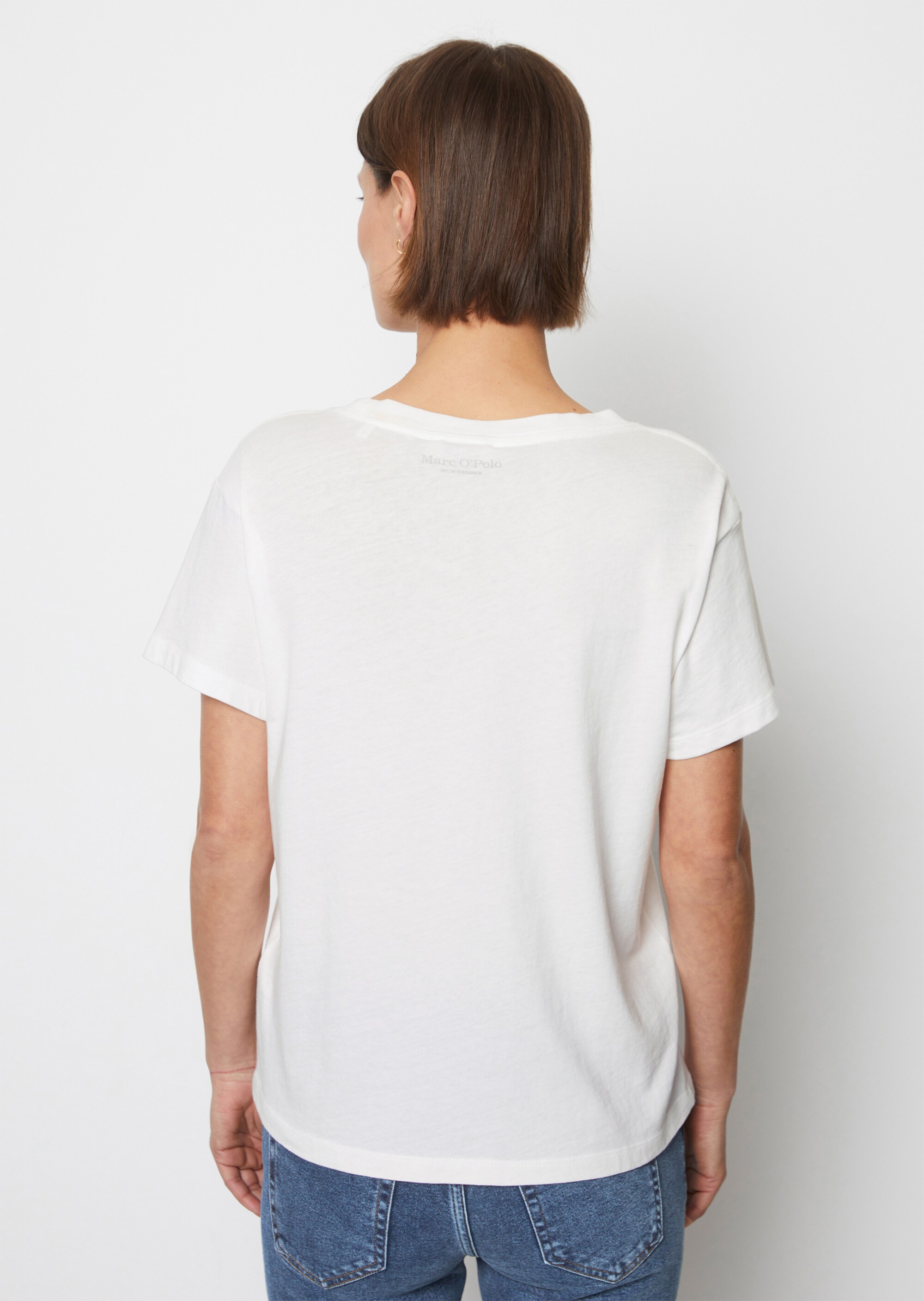 Basic-T-Shirt loose aus Organic Cotton