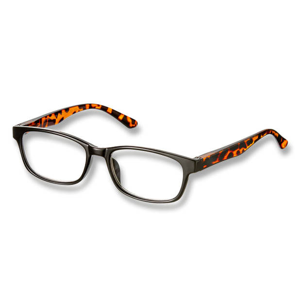Blokker Leesbril Shiny Demi Black - +1.00
