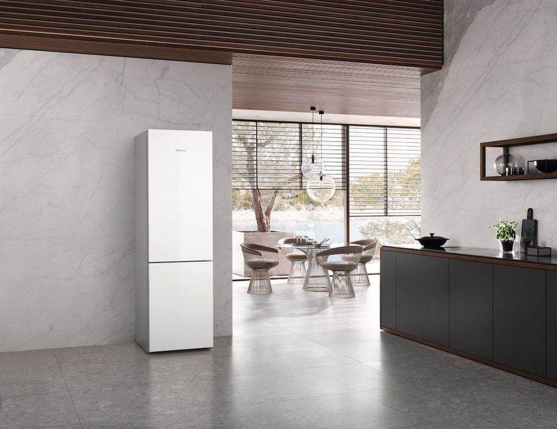 Miele - KFN 4898 AD - Koel-vriescombinatie - Wit - Energieklasse A