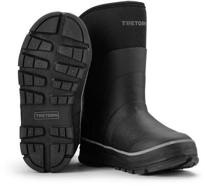 Tretorn Abisko Jr Fôret Gummistøvel, Svart