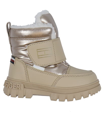 Tommy Hilfiger VinterStøvler - Fur Boot - Bronze