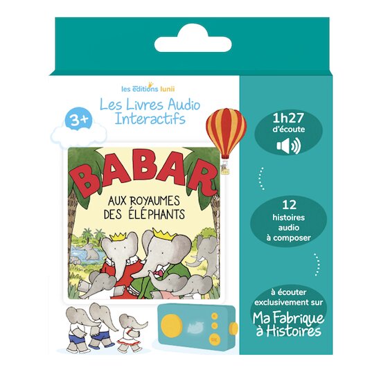 Coffret Babar aux royaumes des éléphants   de               Lunii