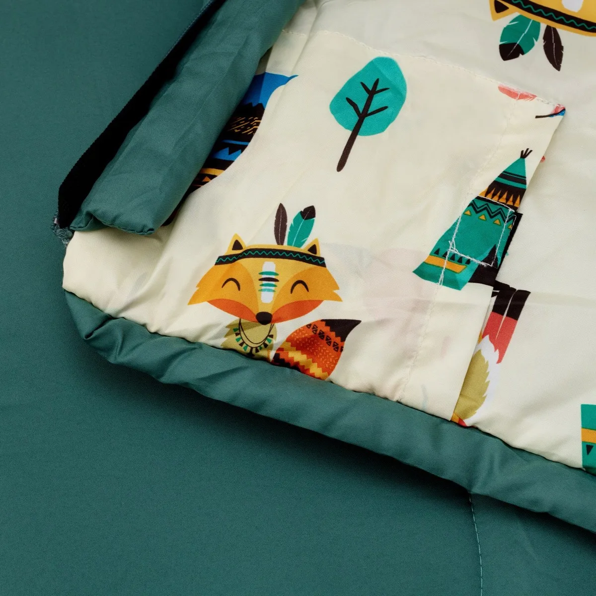 Arctic Tern Kids' Sleeping Bag Green