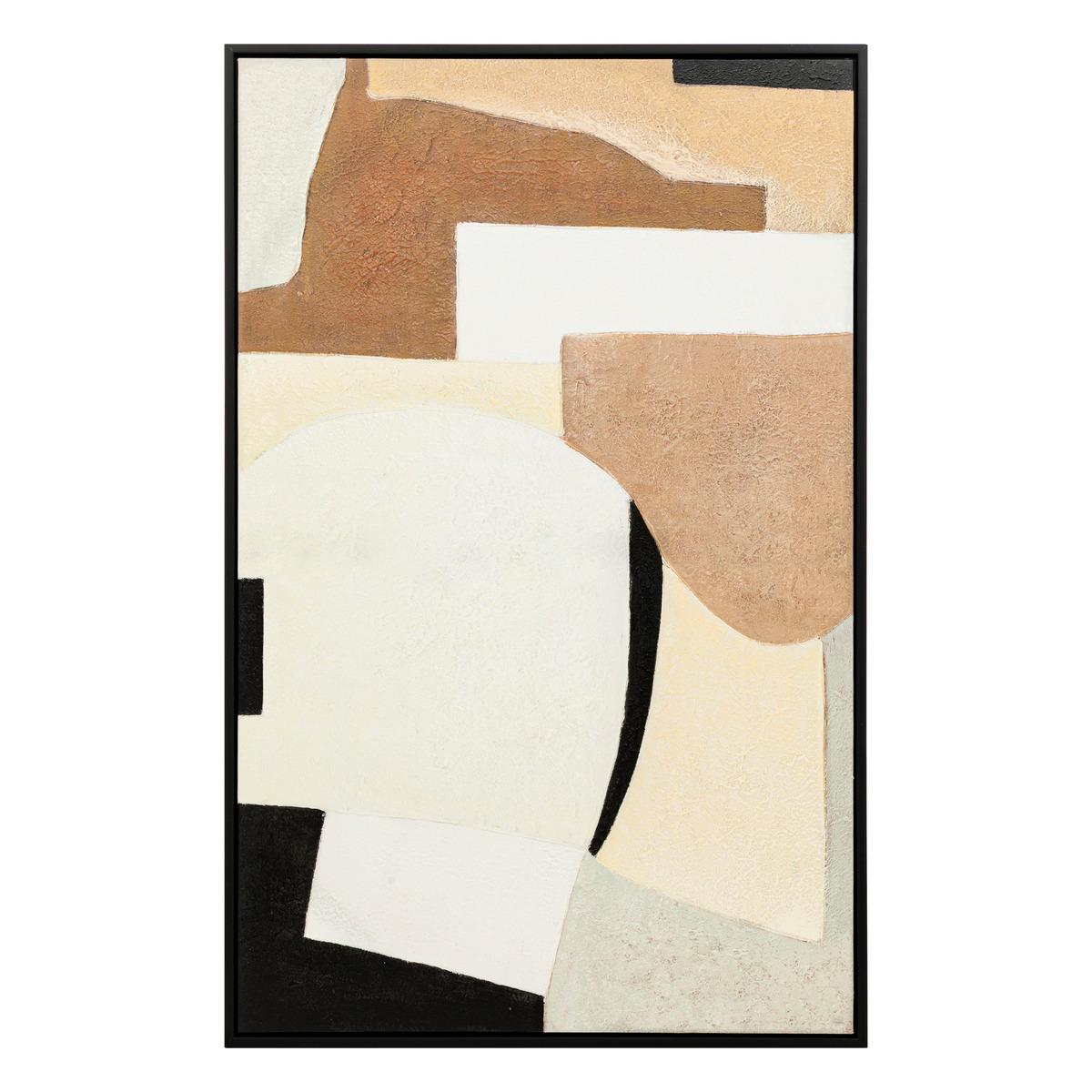 TOILE PEINTE ENCADREE HILDA D.75X116CM