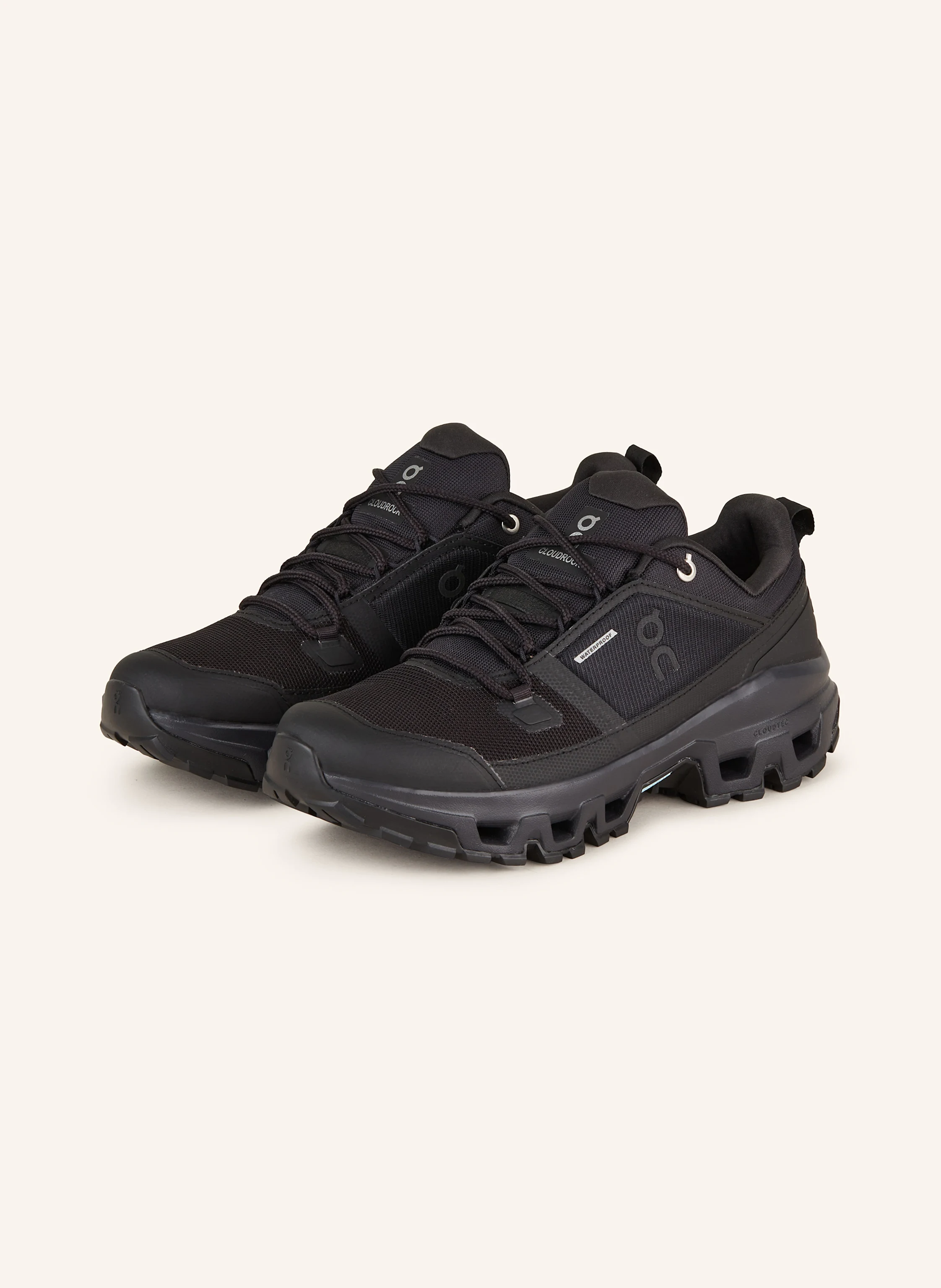 On Wanderschuhe CLOUDROCK LOW WP