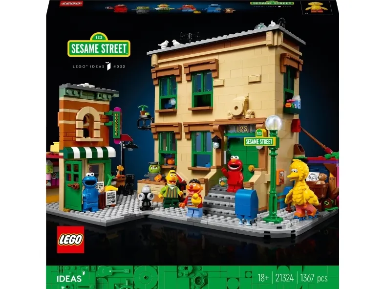 LEGO Ideas 21324 123 Sesame Street