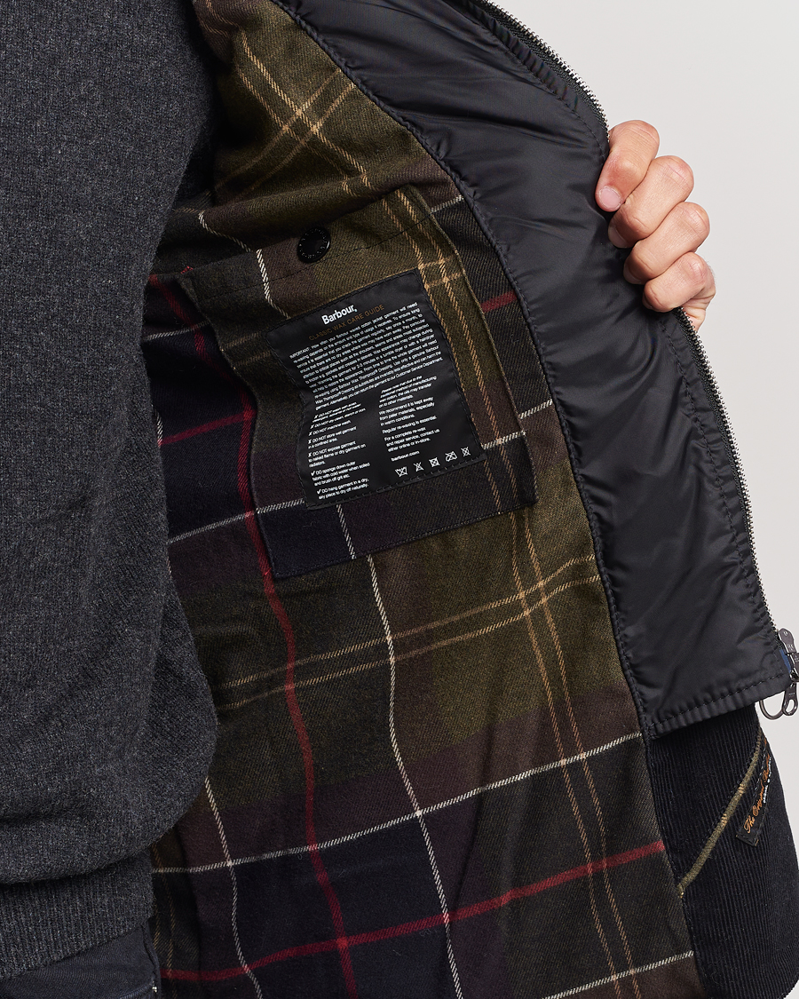 Barbour Lifestyle Ogston Waxed Jacket Black