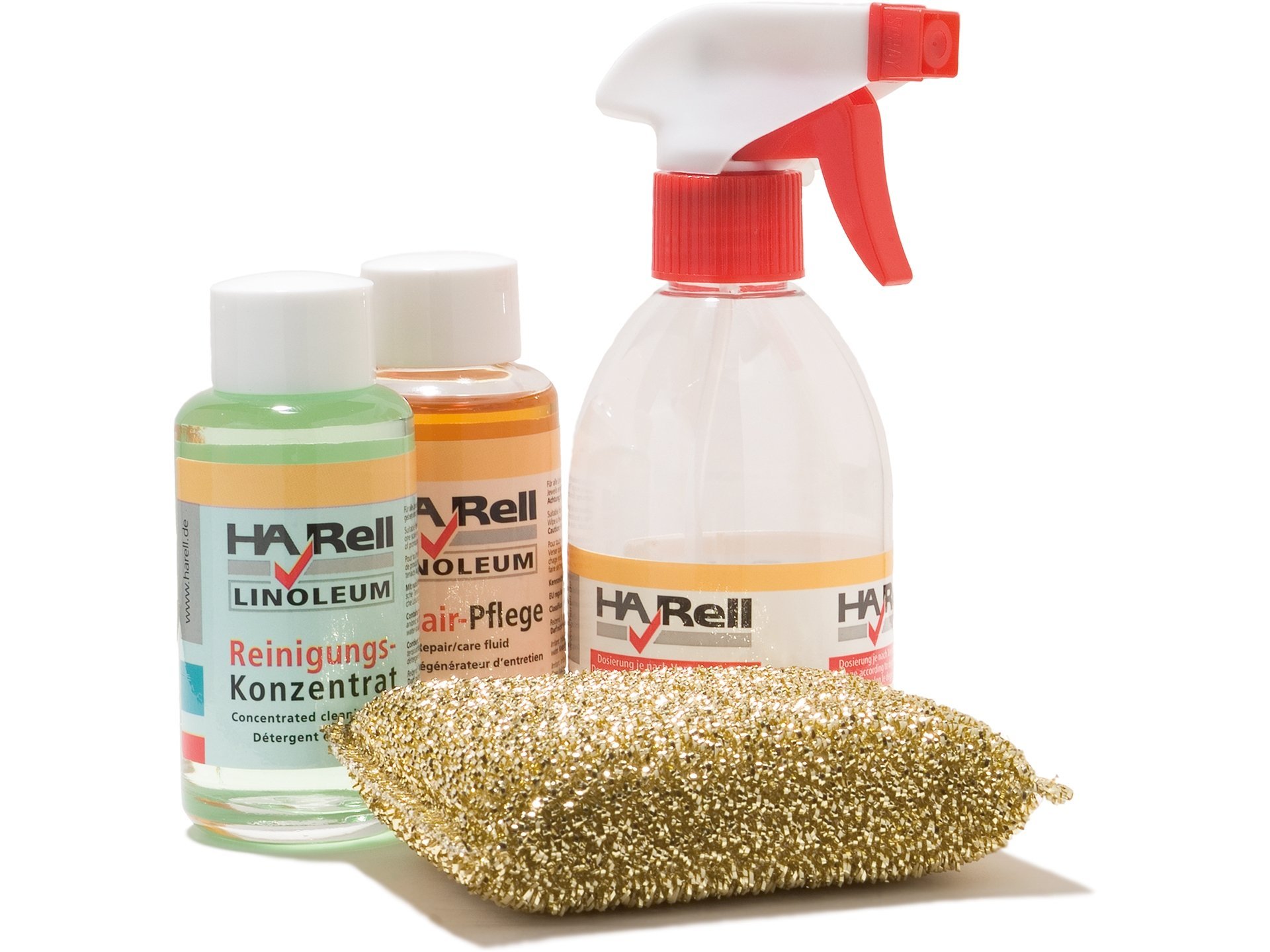 Harell Reinigungs-/Pflegeset für Linoleum