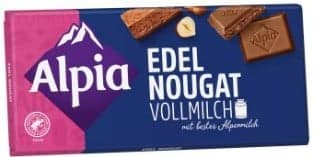 Alpia Schokolade Edel Nougat