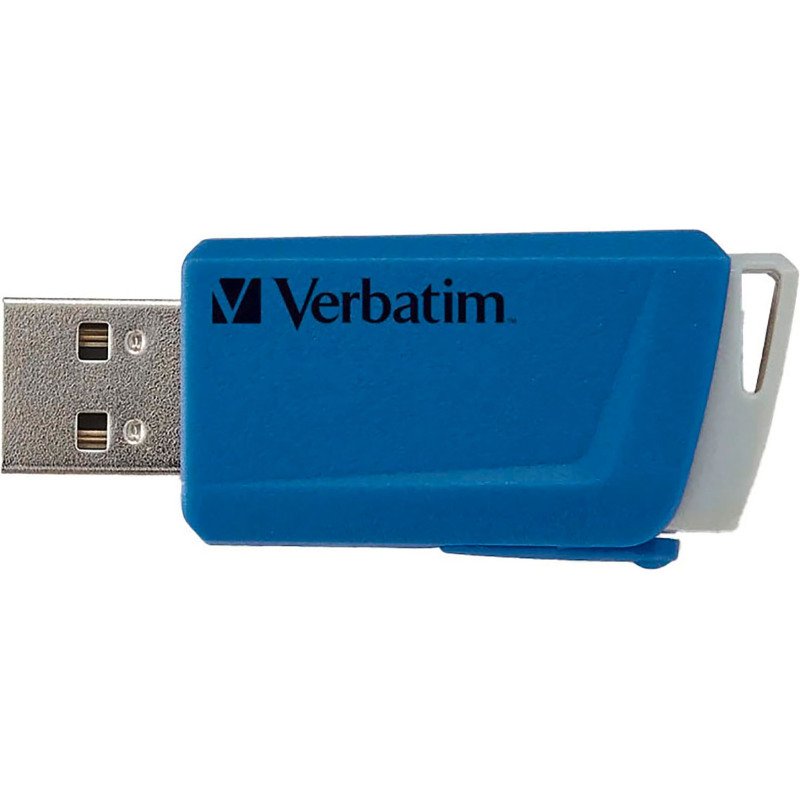 Verbatim pack de 2 clés USB Store 'n' Click rétractables 32 Go Usb 3.2 (USB-A) couleur assortie