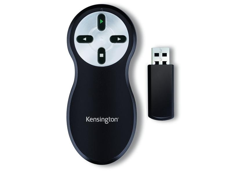 Kensington Presenter Non Laser Drahtloser Presenter mit 20 Metern Reichweite (ohne Laser)