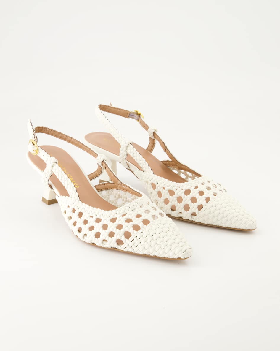 Konstantin Starke 1616 Slingpumps in Weiß