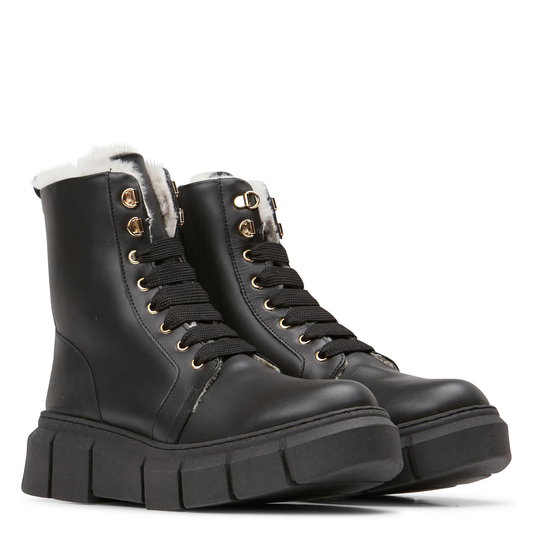 CAN CAN - Bottines en cuir | Noir