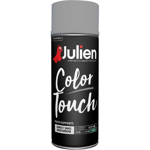 Bombe peinture 400 ml Color Touch Satin - Gris Titanium