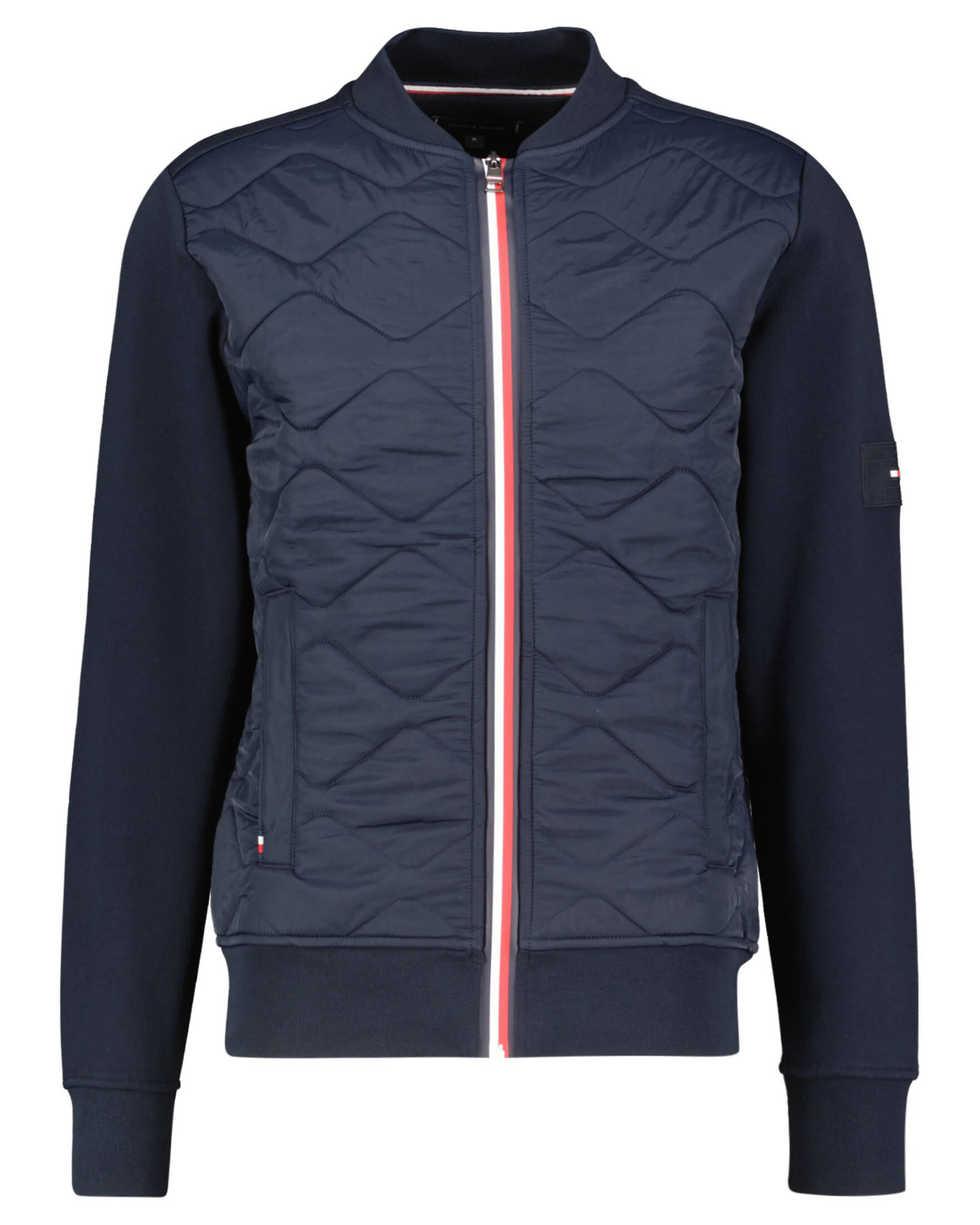 Tommy Hilfiger| Herren Bomberjacke MIX MEDIA