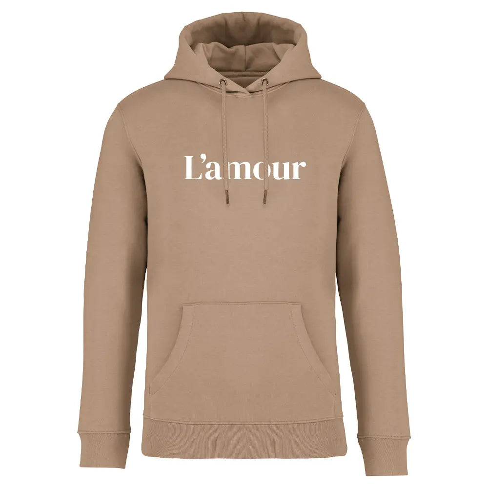 Sweat Capuche Recyclé - L'amour