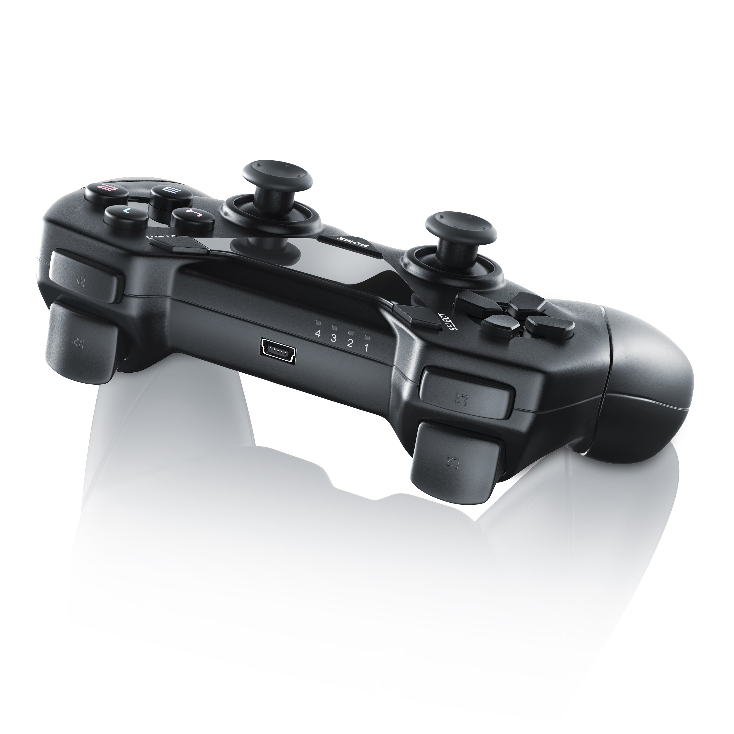 CSL 2x Wireless Gamepad Controller für Android / PC / PS3 Dual Vibration / X-Input / OTG Adapter