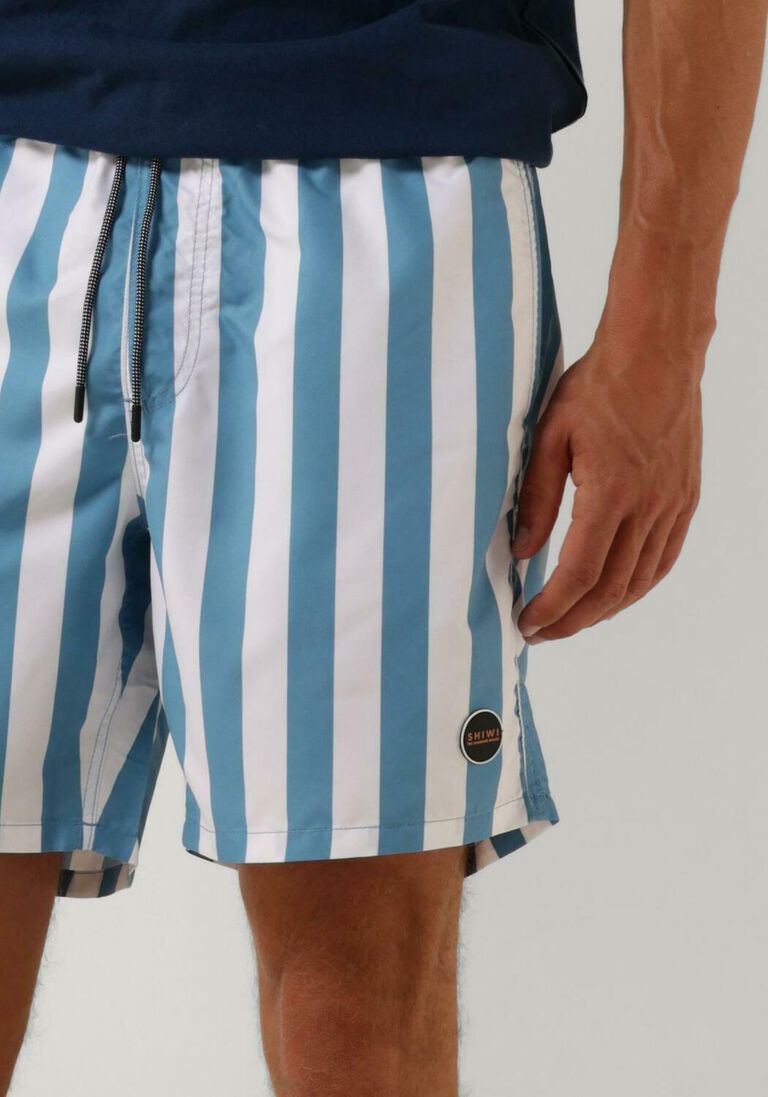 SHIWI donkerblauwe shiwi  men swimshort broad stripe