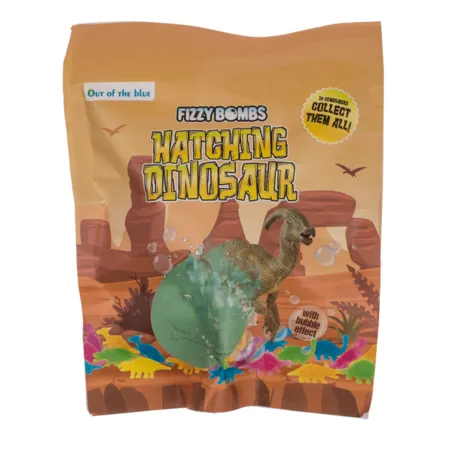 Out of the Blue Sprudelnde Kugel mit Dinosaurier-Figur, sortiert
