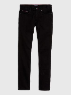 Calça jeans Denton reta preta