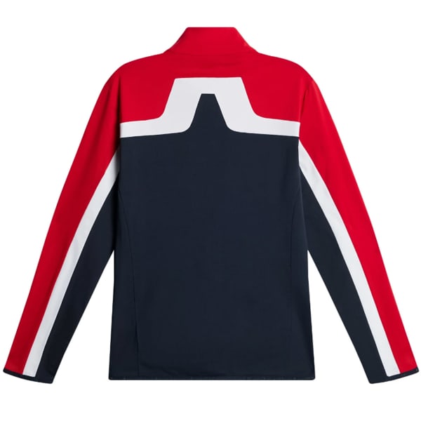 Veste polaire J.LINDEBERG JARVIS MID LAYER BARBADOS CHERRY