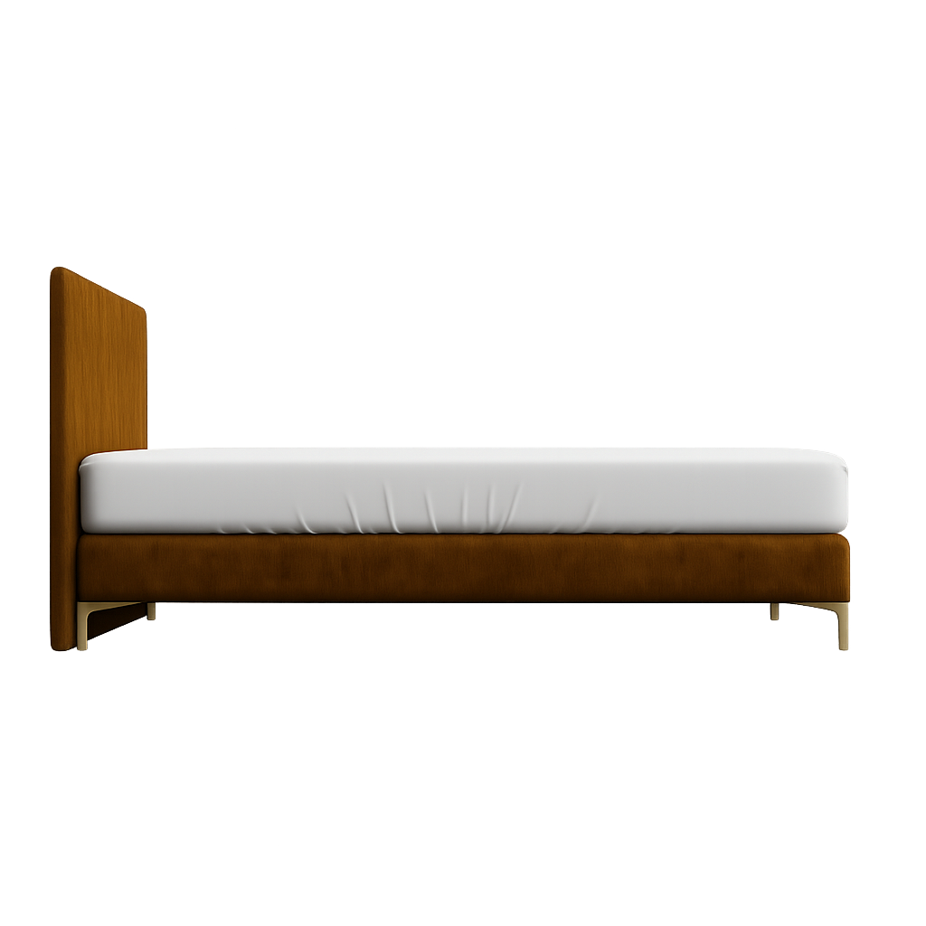 Boxspring Sparkle Velvet Gold 140x200