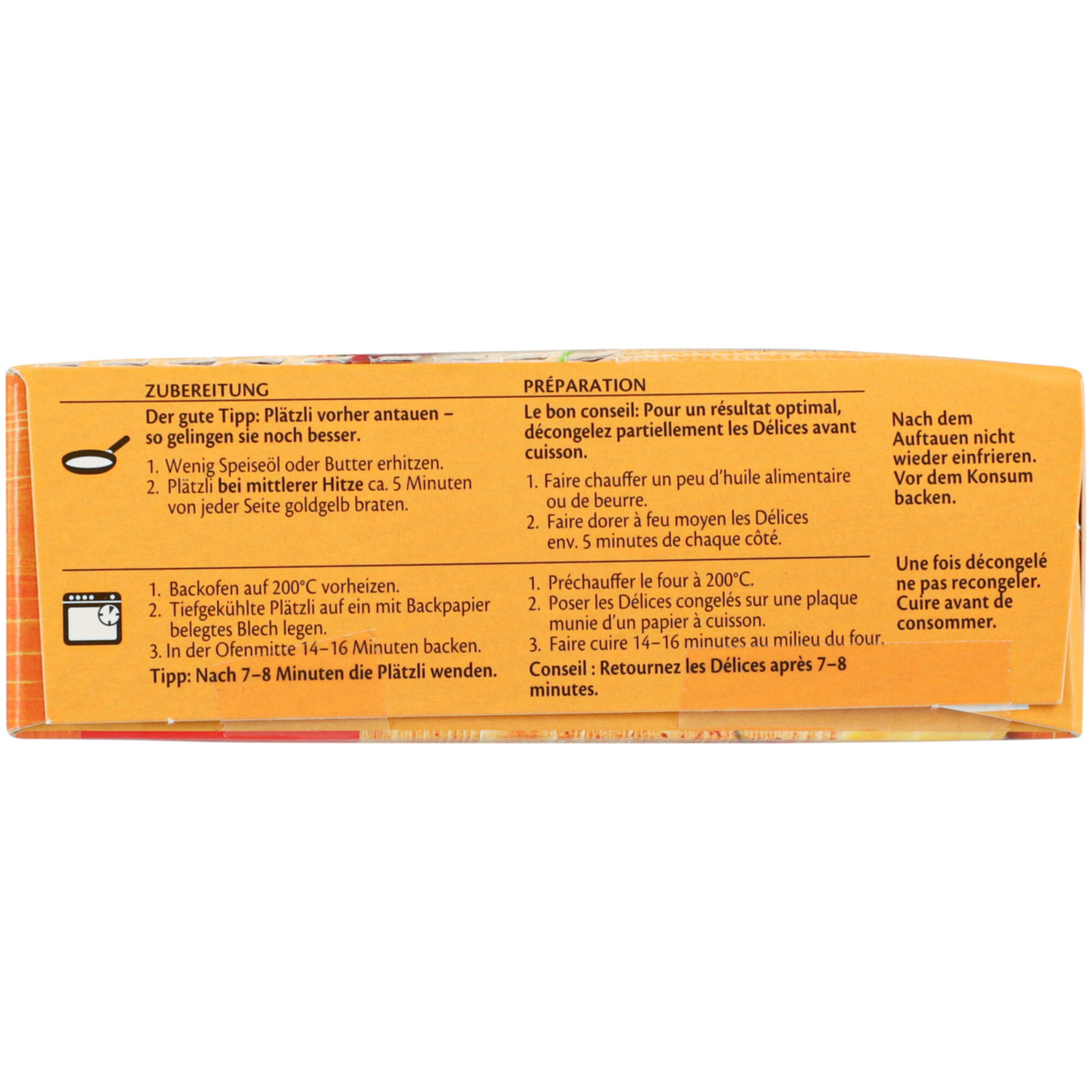 Findus Chili Cheese Plätzli 8x60g