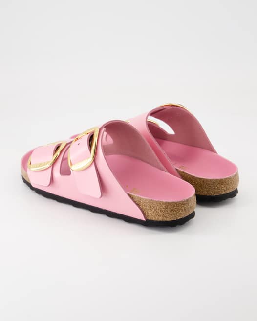 Birkenstock Arizona Big Buckle Pantoletten in Rosa